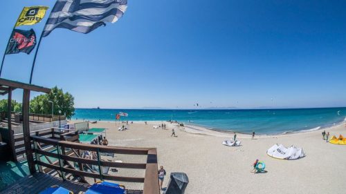 Kitereisen.com Academy in Rhodos-Theologos, Griechenland, Kitesurf Event