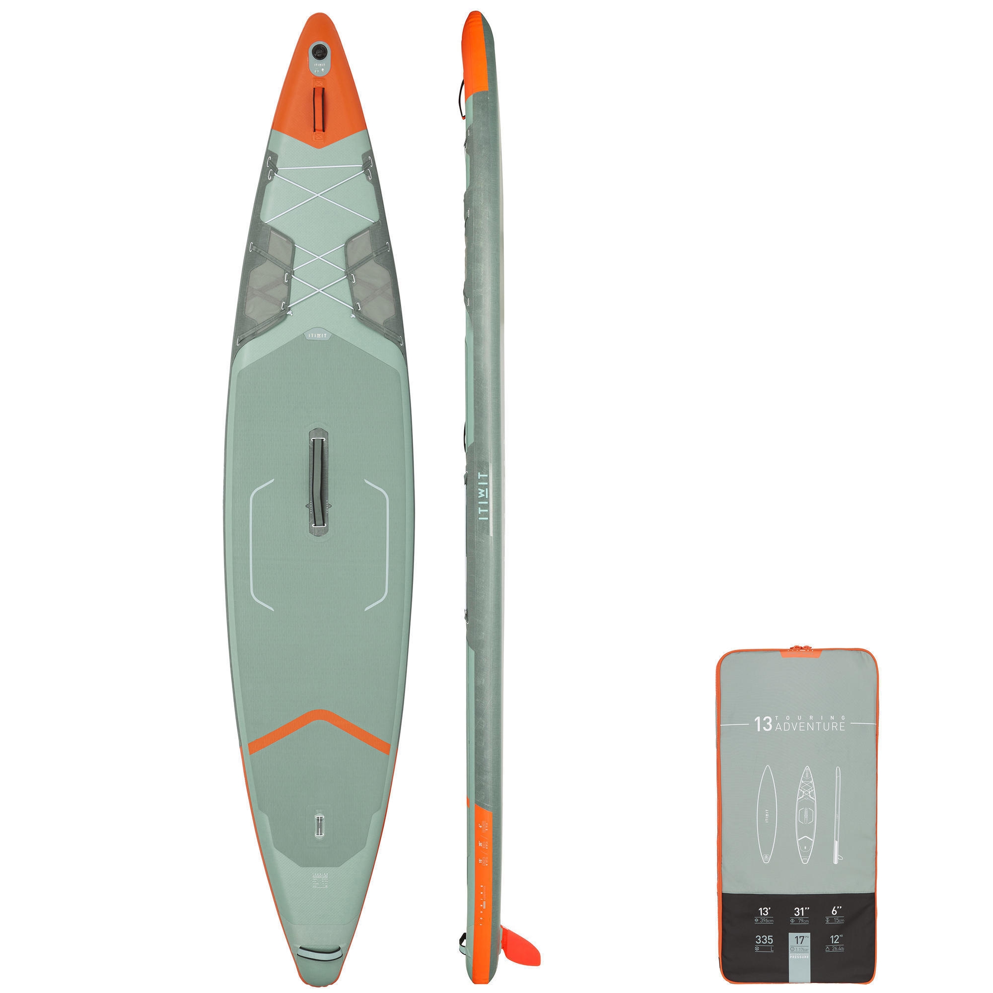 Itiwit X500 13″-31′ SUP Board Stand Up Paddle